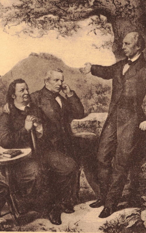Drei schwäbische Musketiere: Uhland, Kerner, Schwab